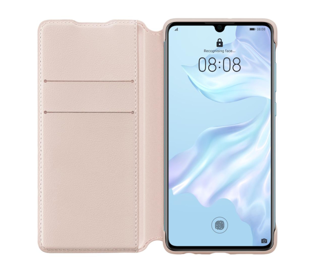 Etui Wallet do Huawei P30 różowe - 484511 - zdjęcie 3